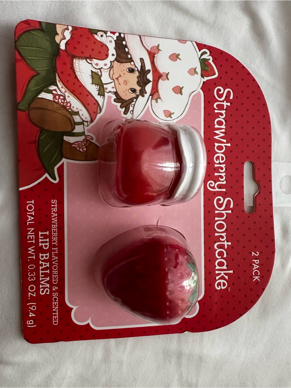 Strawberry Shortcake Red Strawberry Lip Balm - 2 Pack